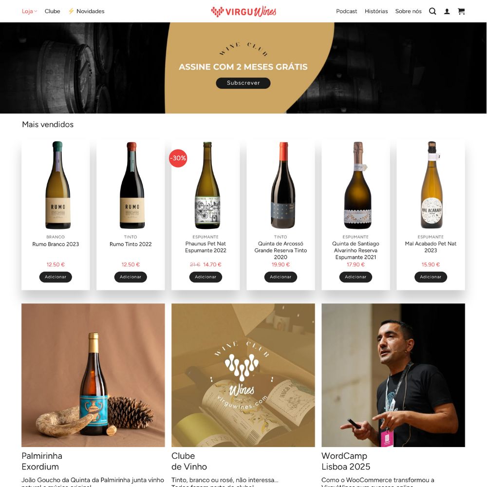 Clube de vinho VirguWines